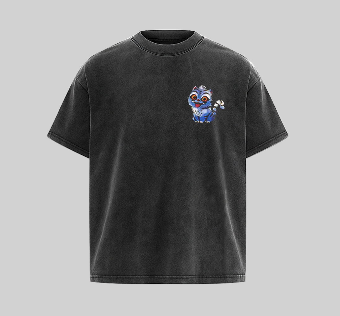 Derpy Tiger Blue Kpop Demon Hunters VRS Tee [KPX] - Image 3
